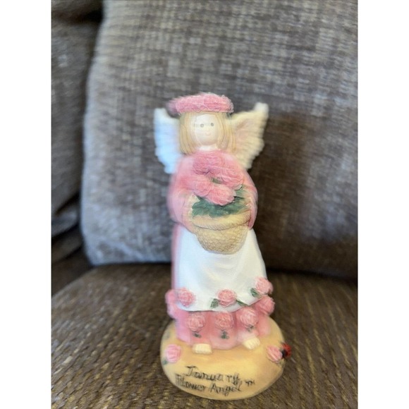 Flower Angel - January Carnation By Linda Grayson. First Edition. - Picture 3 of 5